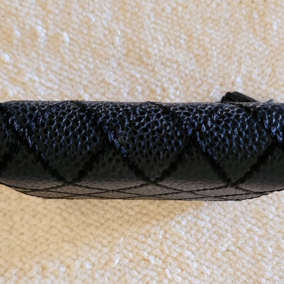 Credit Card ID Black Wallet Small Purse Easy To Carry In Your Purse - Picture 3 of 5